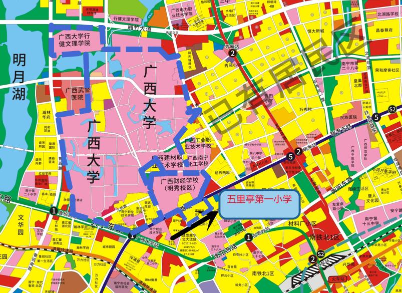 西乡塘区小学地段划分,2021西乡塘区小学划分