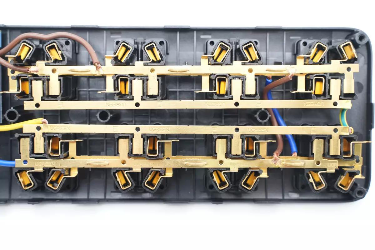 防雷插座拆解,插座10位绿联