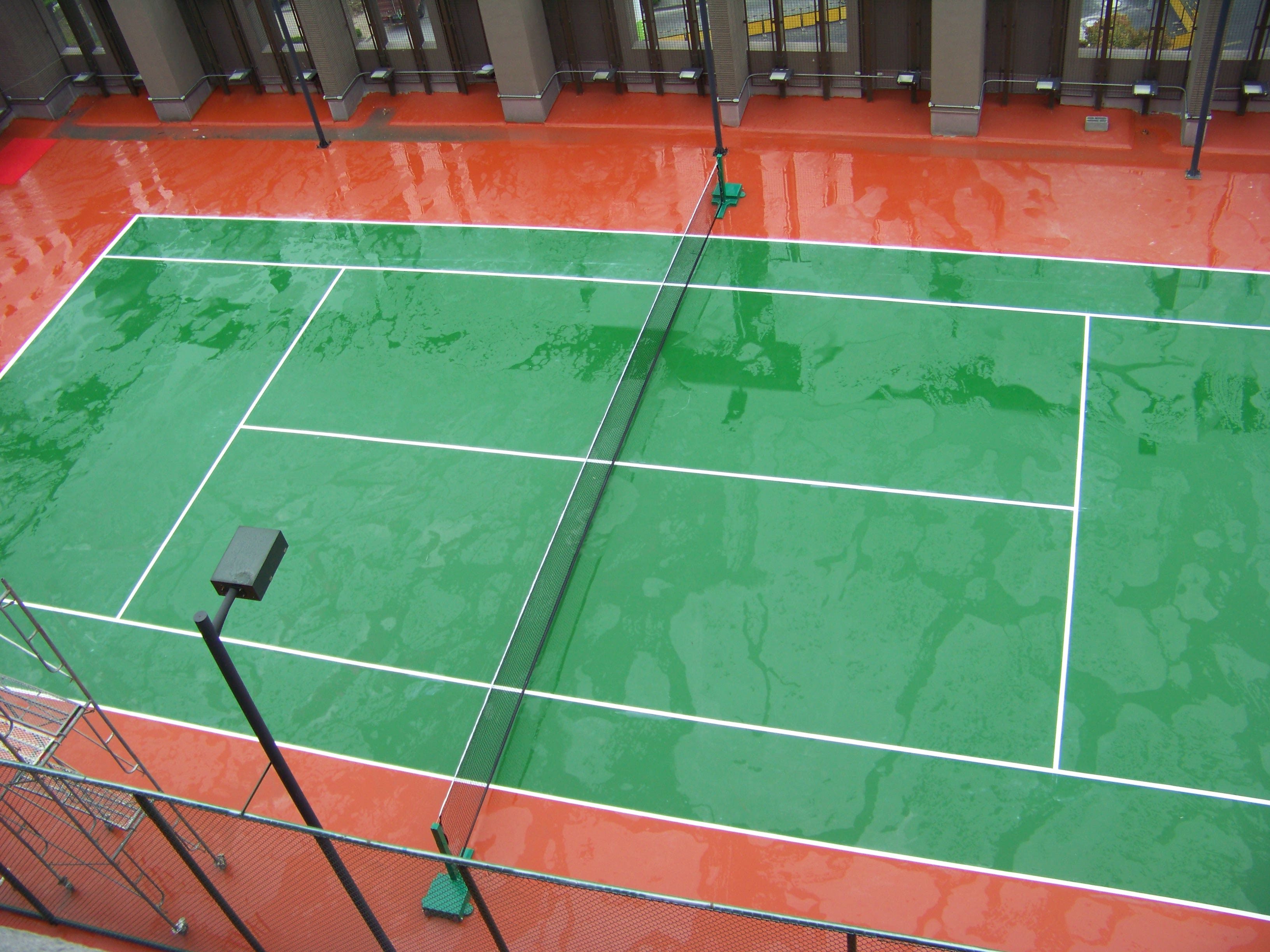 硅pu球场施工工艺,硅pu篮球场的优点