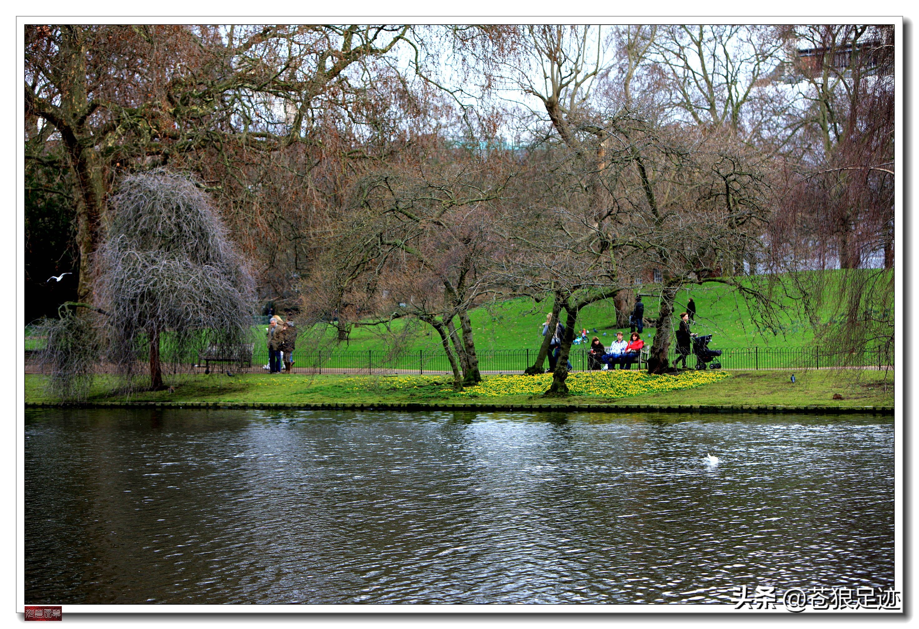 英国海德公园全景,英国皇家园林海德公园