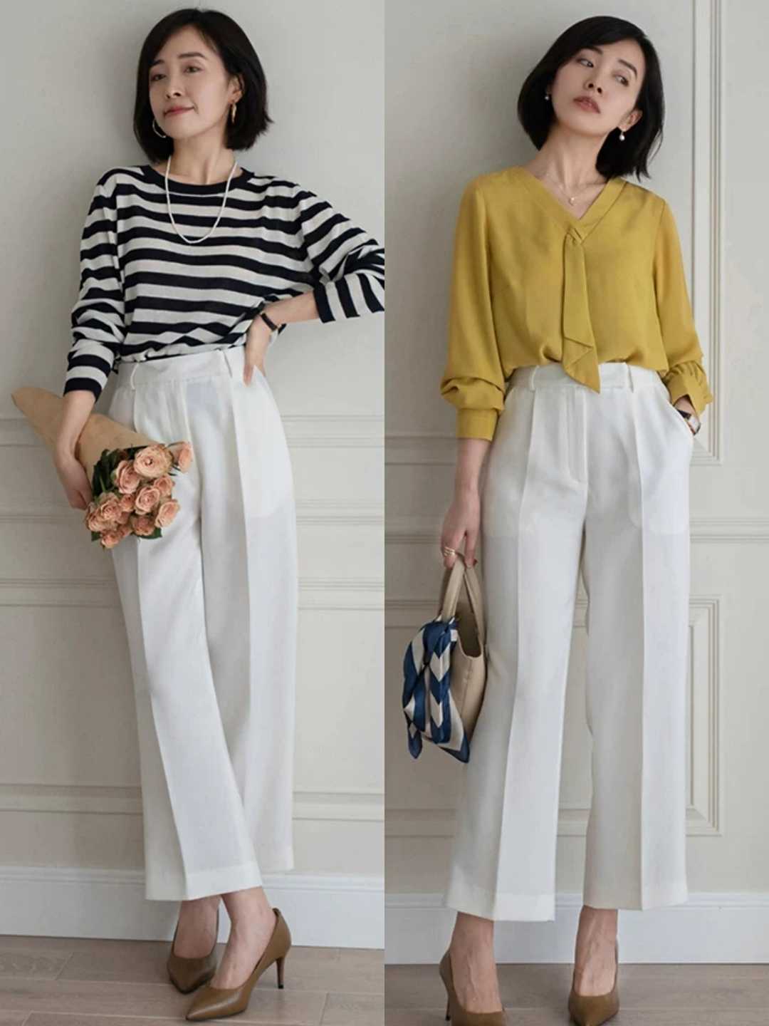 2020流行阔腿裤怎么穿,阔腿裤的4种“时髦穿法”