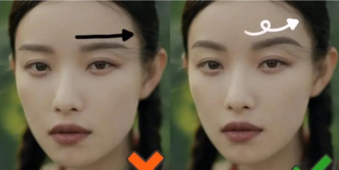 韩式一字眉女明星,韩国女生都画平眉