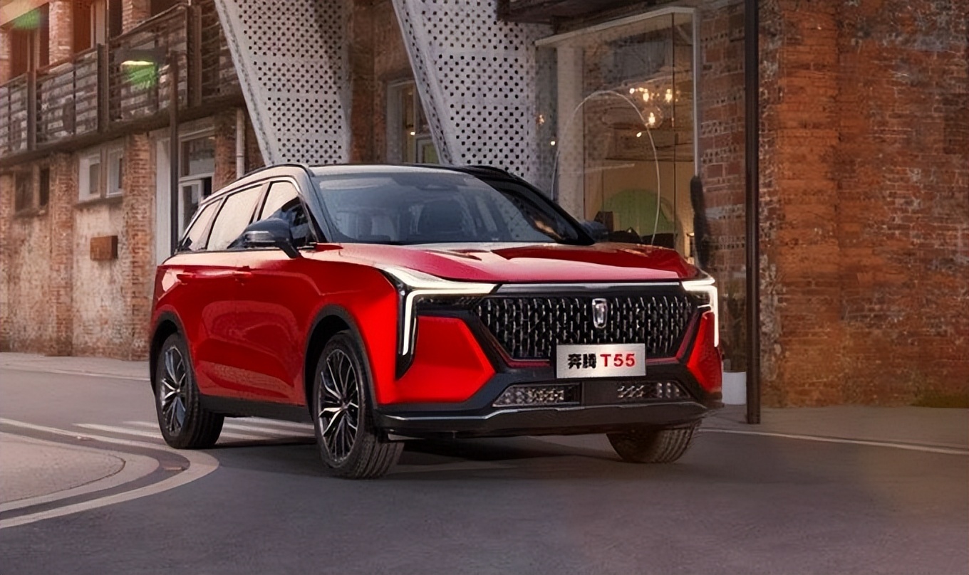 一汽奔腾t55全系车型上市,奔腾t55空间大性价比高代步新选择