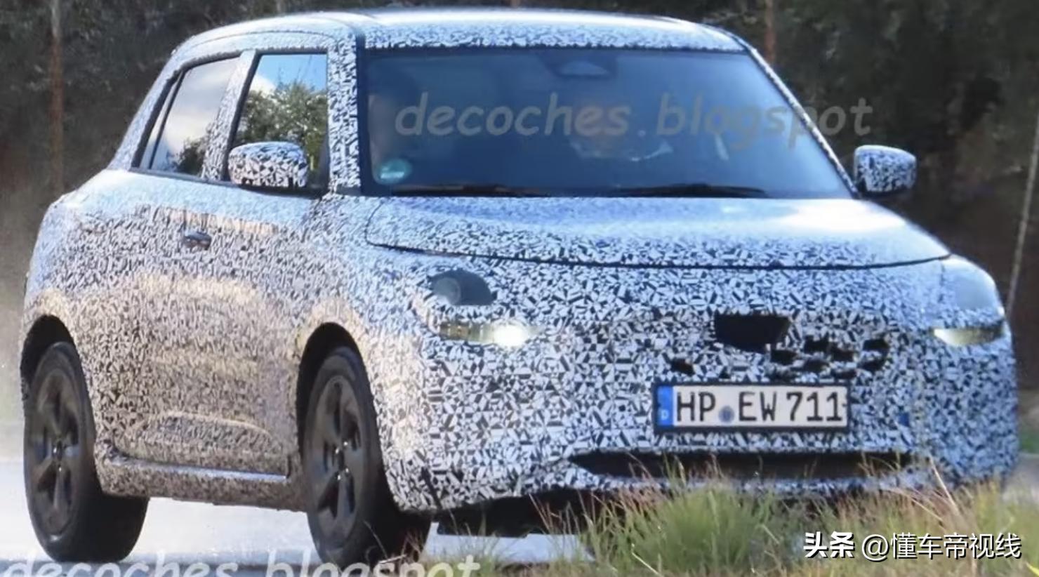 新车|“雨燕”接班人,可选1.4T轻混动力,曝全新铃木速翼特谍照