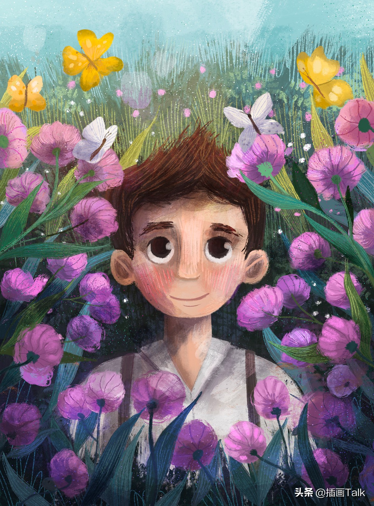 波兰插画师annarudak的所有画作,法国插画师插画作品