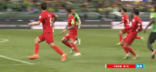 国安2:1申花张稀哲梅开二度,国安2:1上港张稀哲