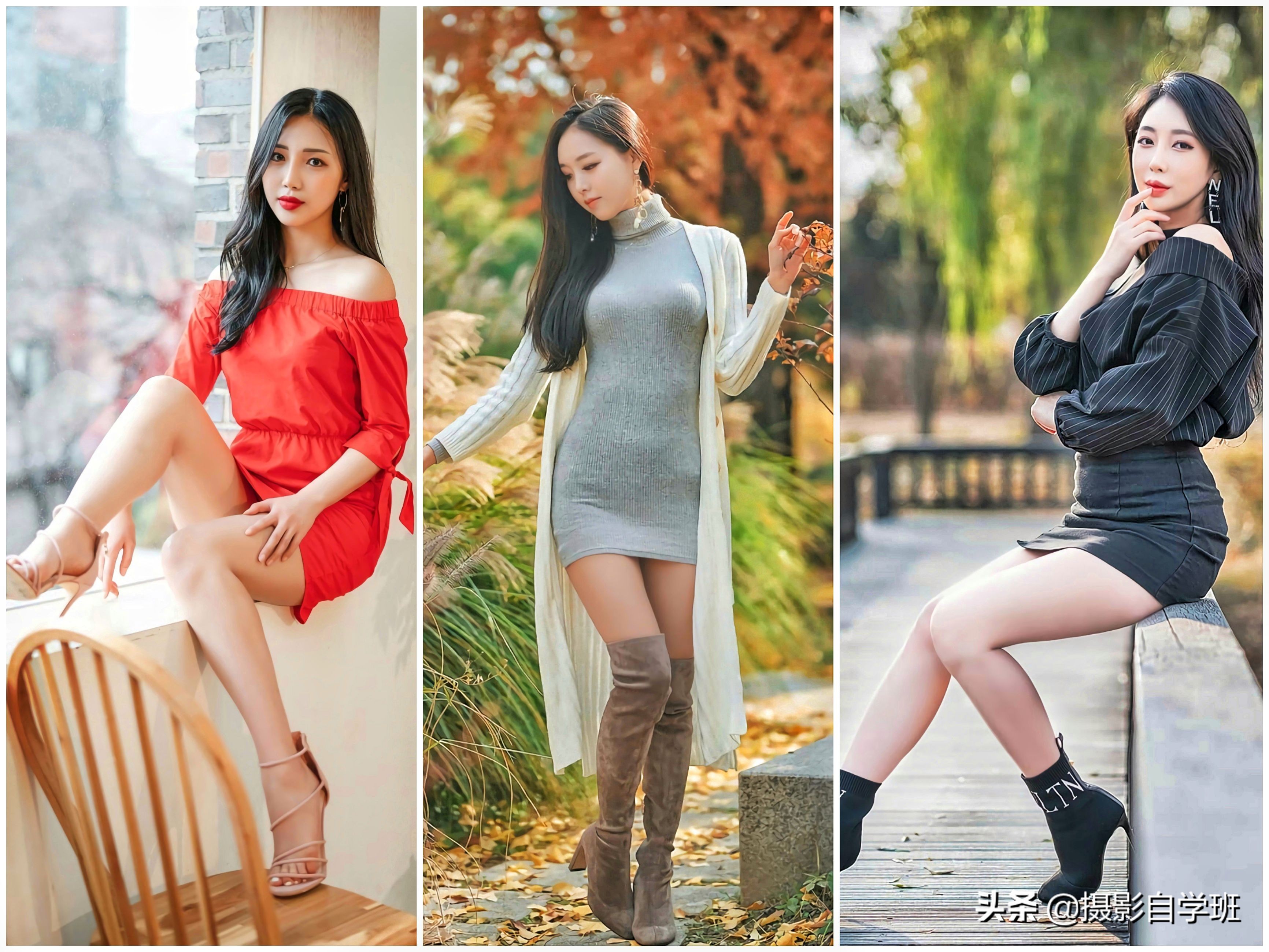 拍摄姿势的摆法与拍照教程,拍照姿势大全站姿拍摄技巧