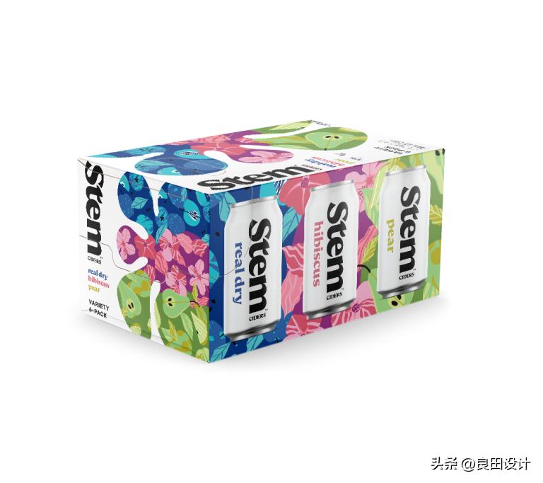 StemCiders苹果酒包装设计全面的品牌重新设计