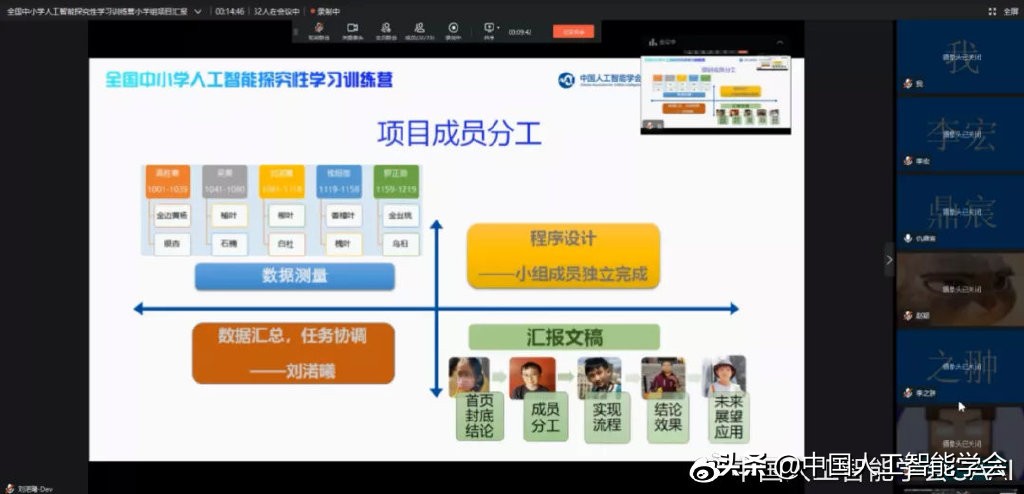 学会动态丨“全国中小学人工智能探究性学习训练营”圆满结营