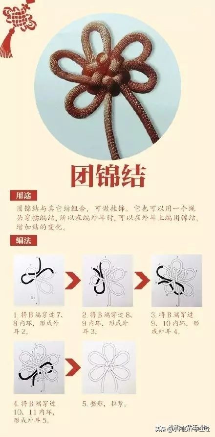八种最美中国结怎么编,中国结盘结编法图解视频教程