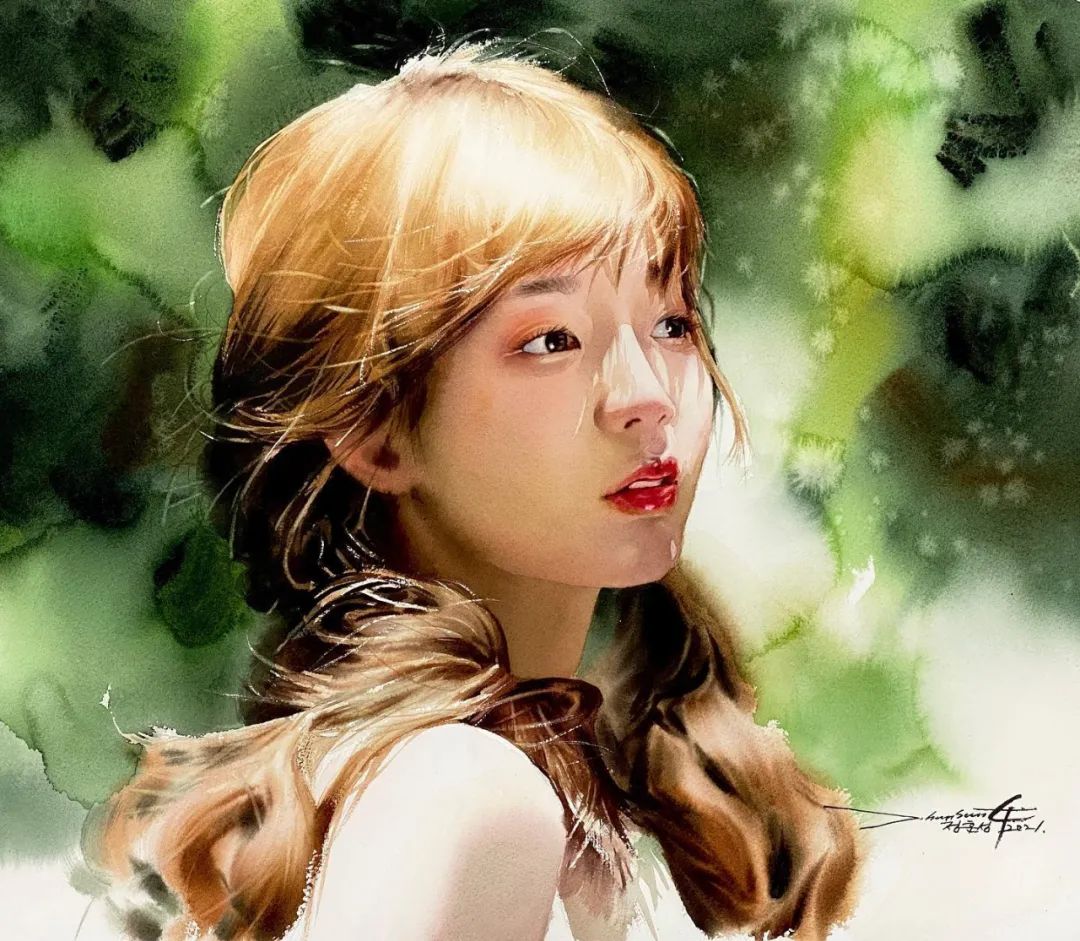 美得让人窒息的水彩,超级惊艳的水彩