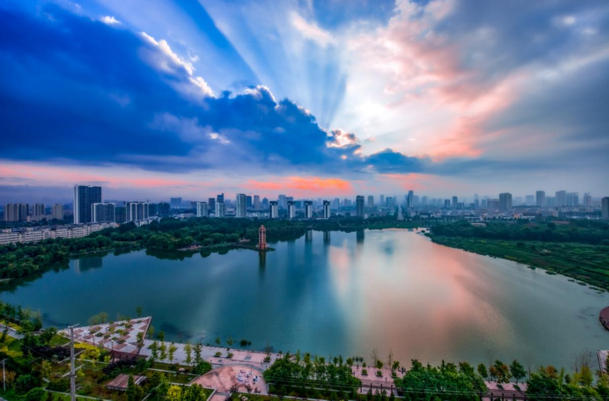 最美昌乐西湖公园,昌乐县西湖公园介绍