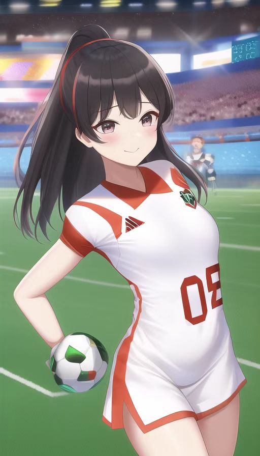 ai绘画二次元足球宝贝,如何用ai绘画出足球宝贝