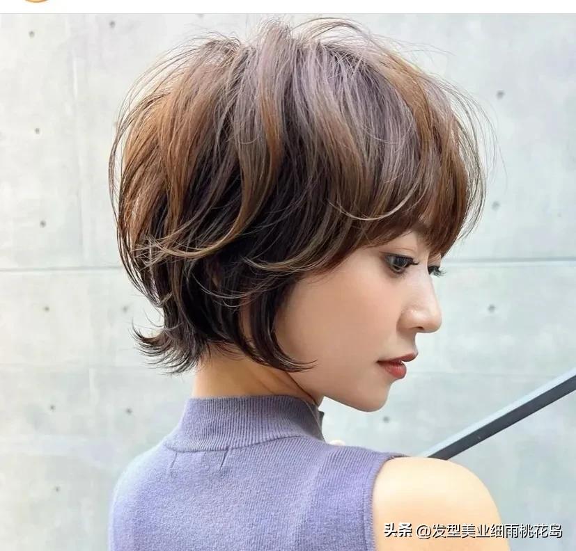 日系短发发型女圆脸,适合圆脸女生的超a日系短发