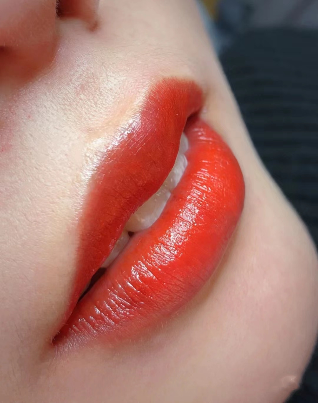 自己可以给自己做半永久纹唇吗,新手小白纹唇全过程