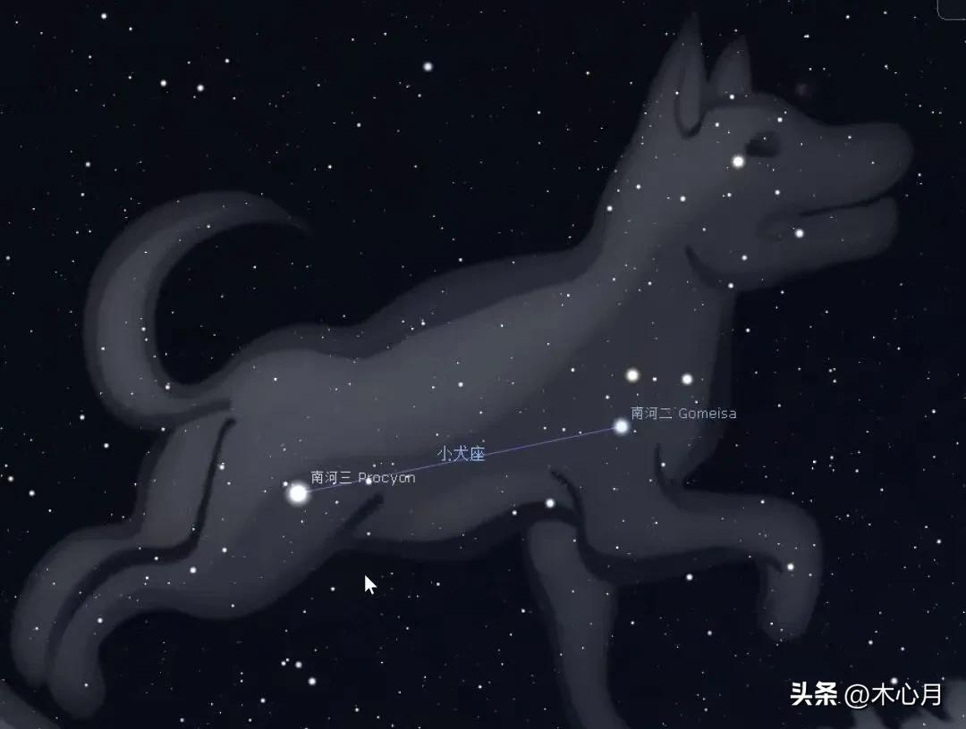 天文星座天空对照图,天文夜空中最亮的星星