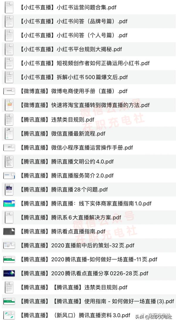 【主播话术】万能直播话术与直播平台技巧（190份）