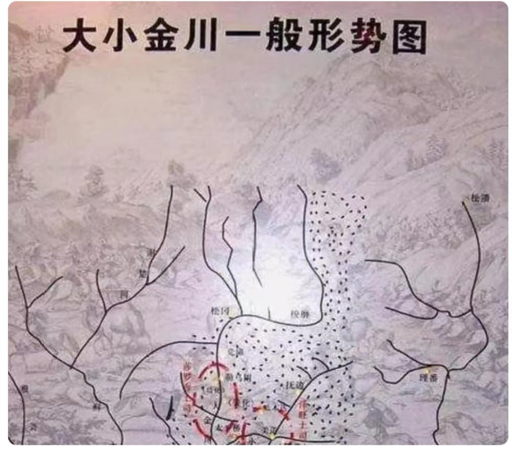 清朝大小金川战役的历史事件,大小金川之战清朝动用了多少兵力