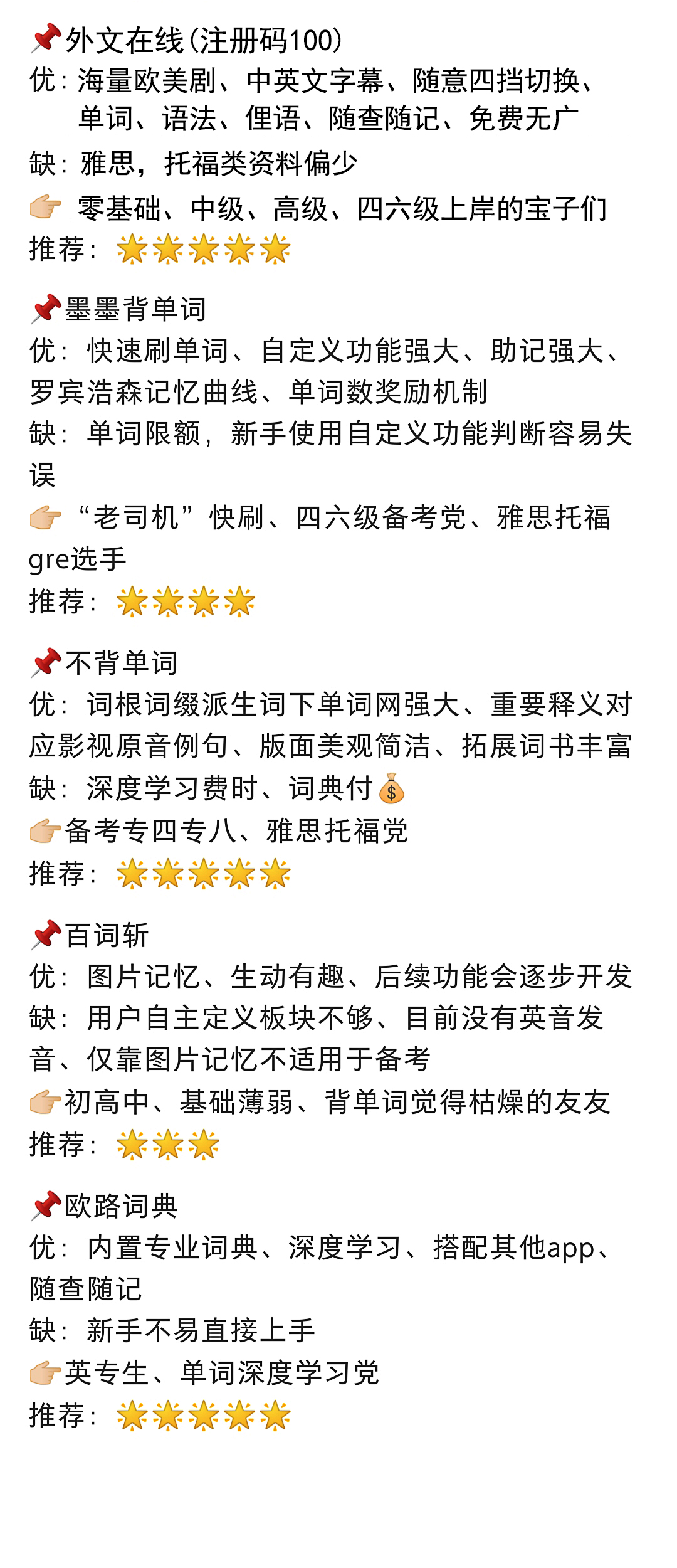 记单词app排行榜前十名,小学生记单词哪个app最好