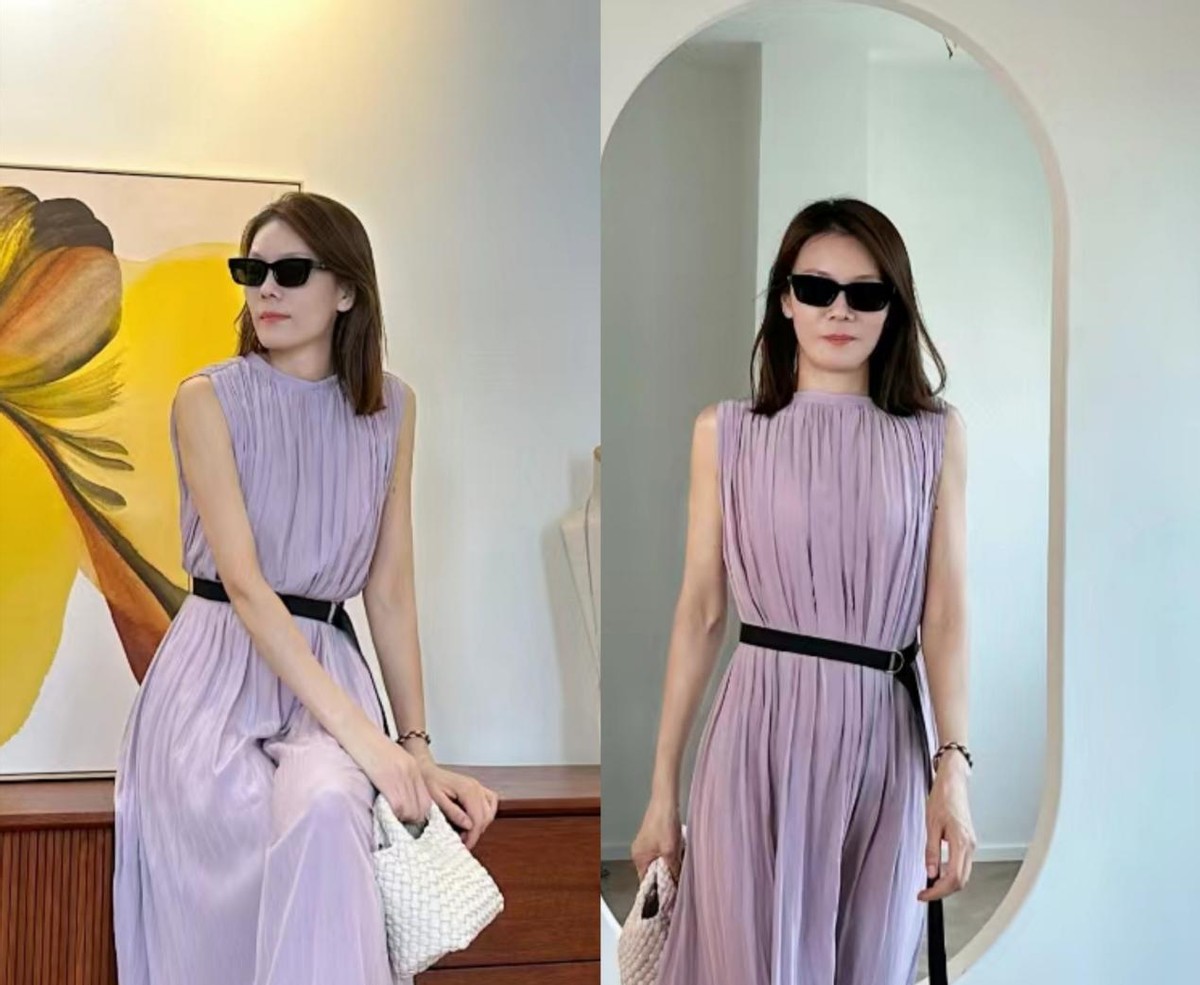 中年女士穿搭技巧高个子穿搭,做个时尚的中年少女随性穿搭