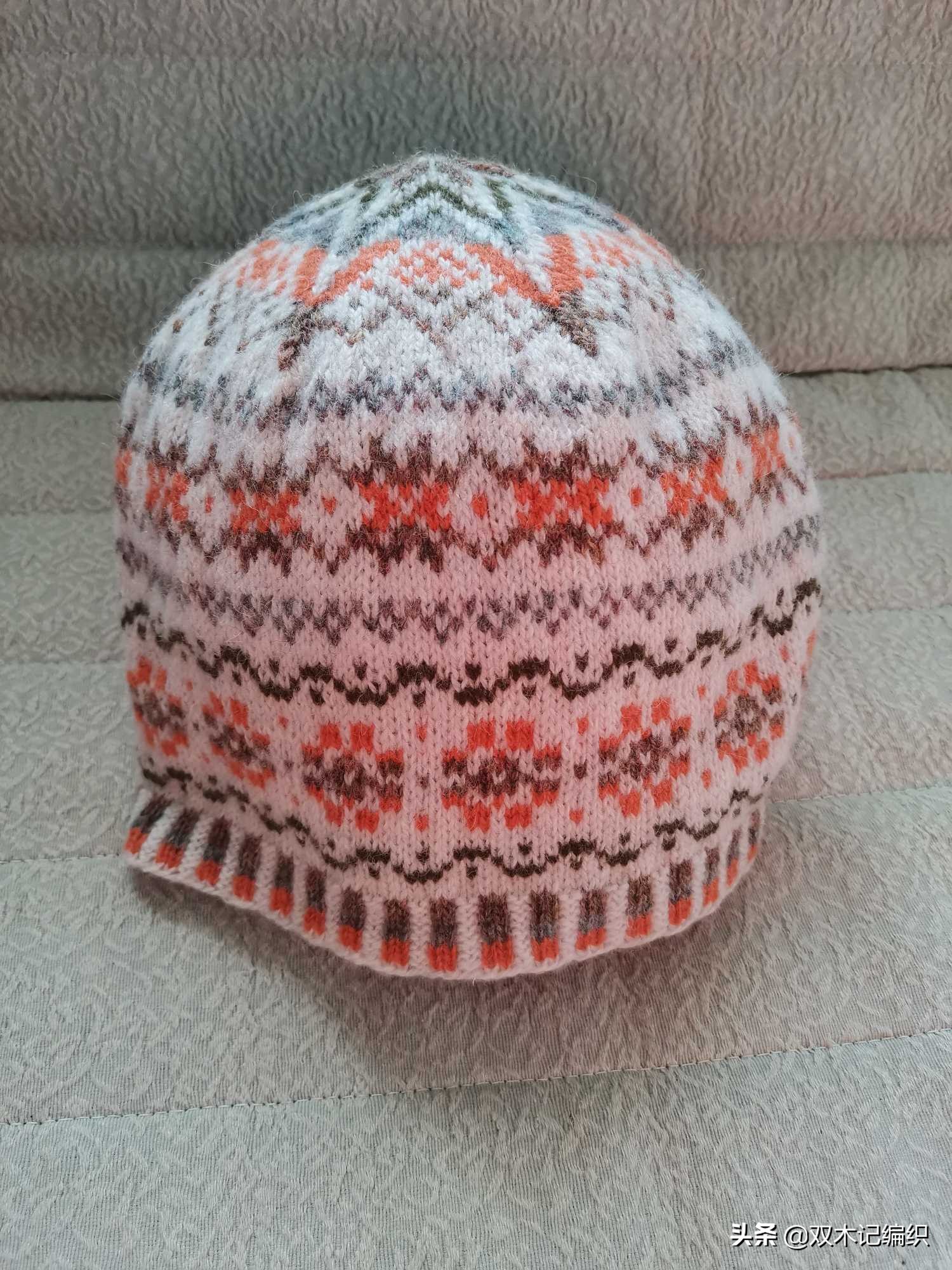 设得兰提花和费尔岛提花的区别,费尔岛最新款育克提花详细教程