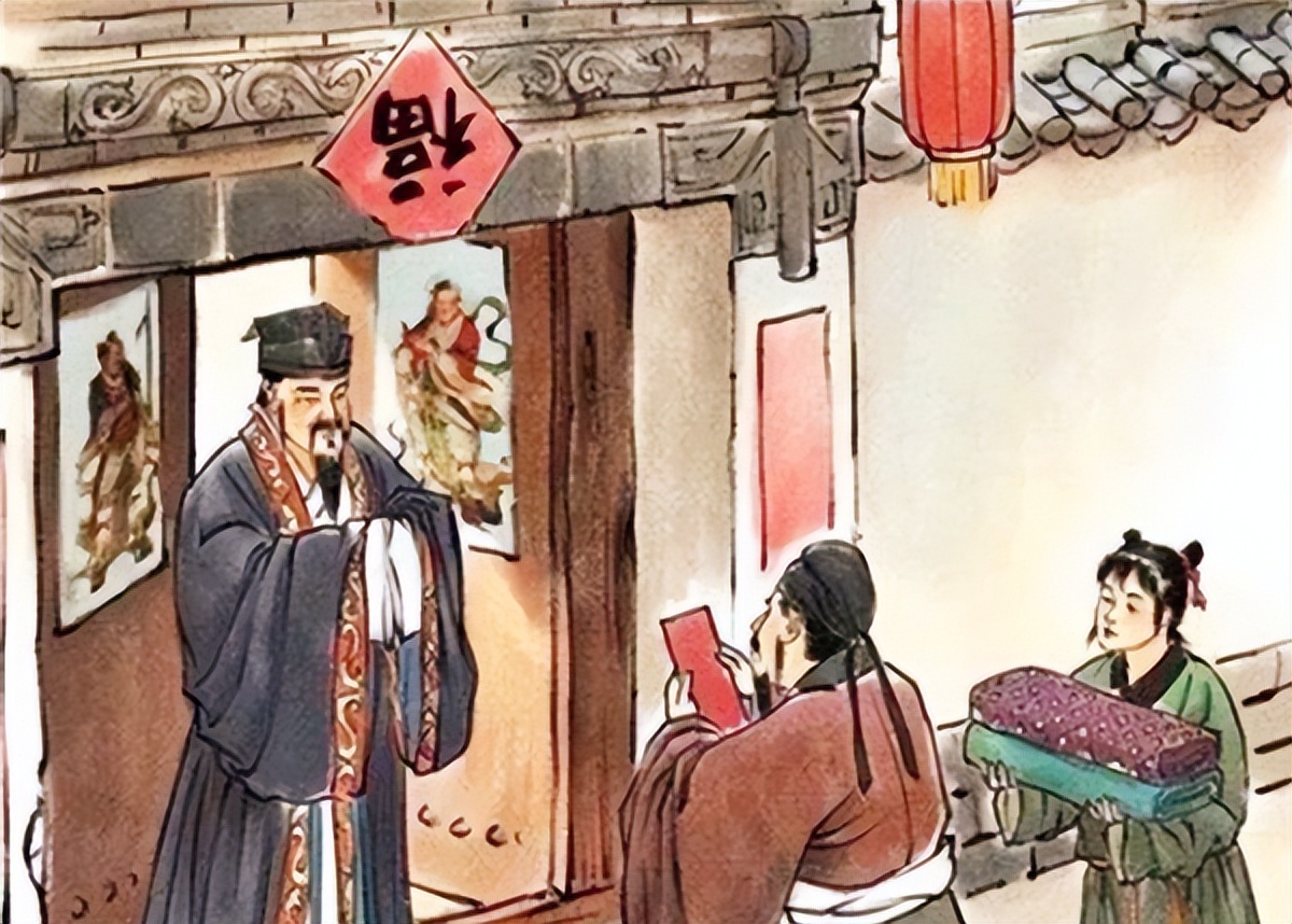 刘家人出上联：“刘邦刘备刘德华”，周家人对下联，霸气十足