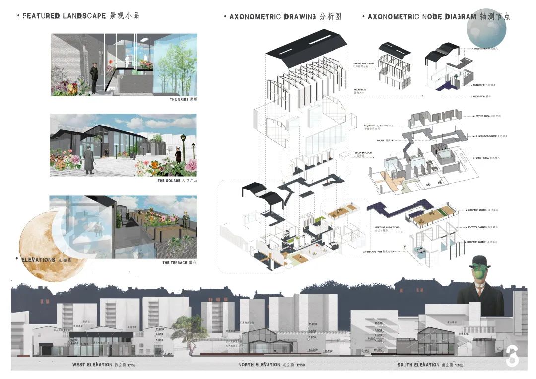 2022湖南大学建筑与规划学院三年级课程作业展
