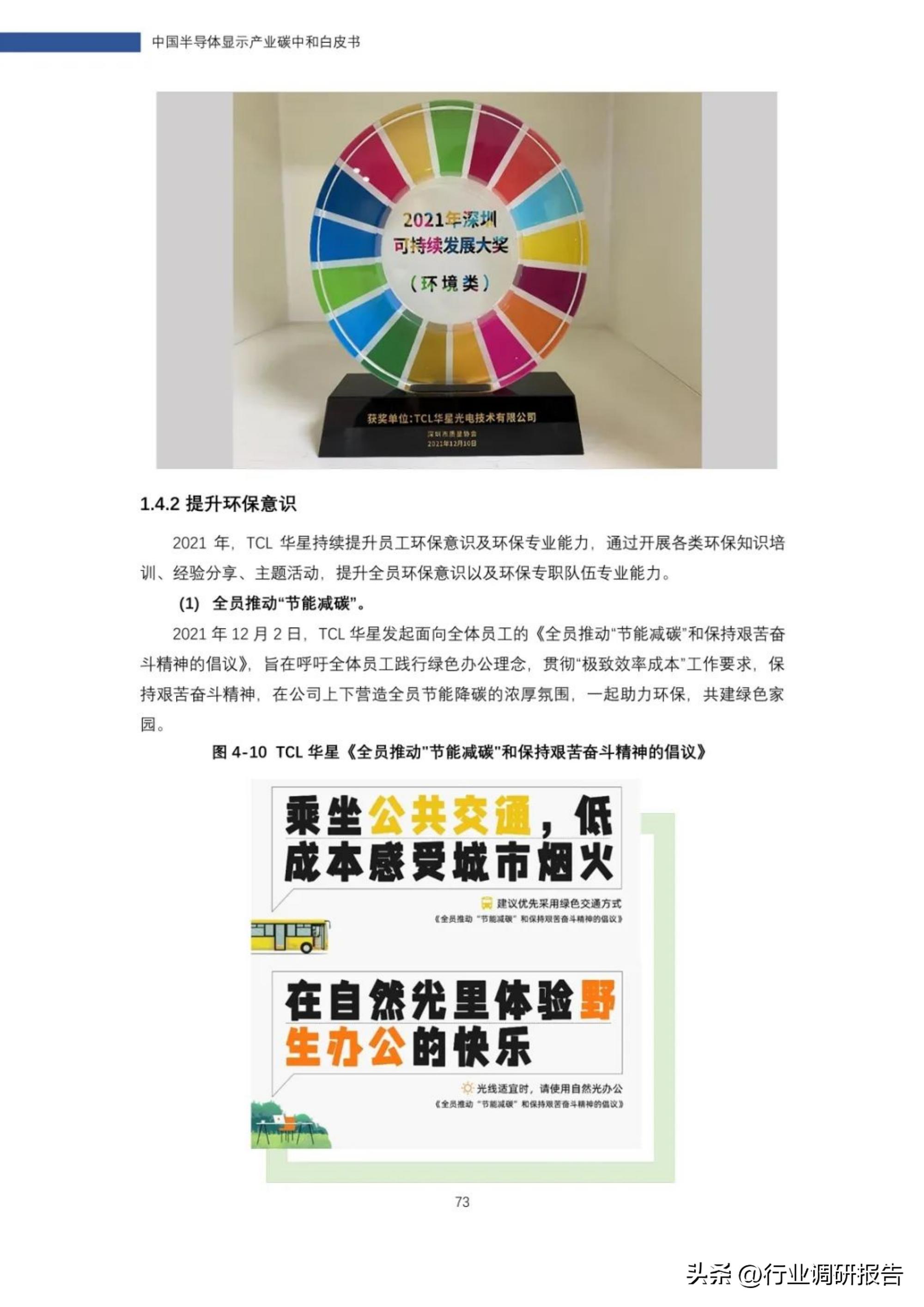 2022年中国半导体显示产业碳中和白皮书