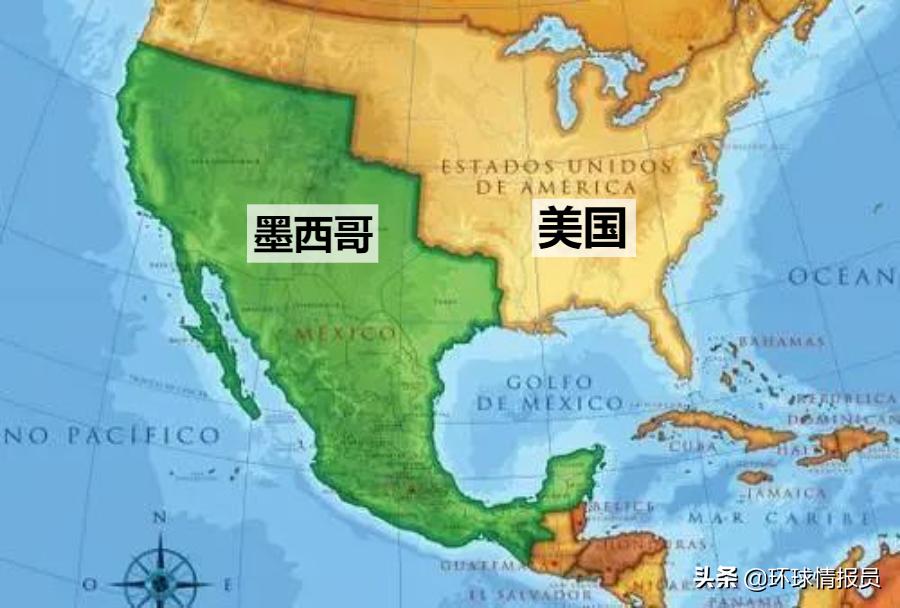 墨西哥被美国吞并了多少领土,美国吞并了墨西哥多少土地