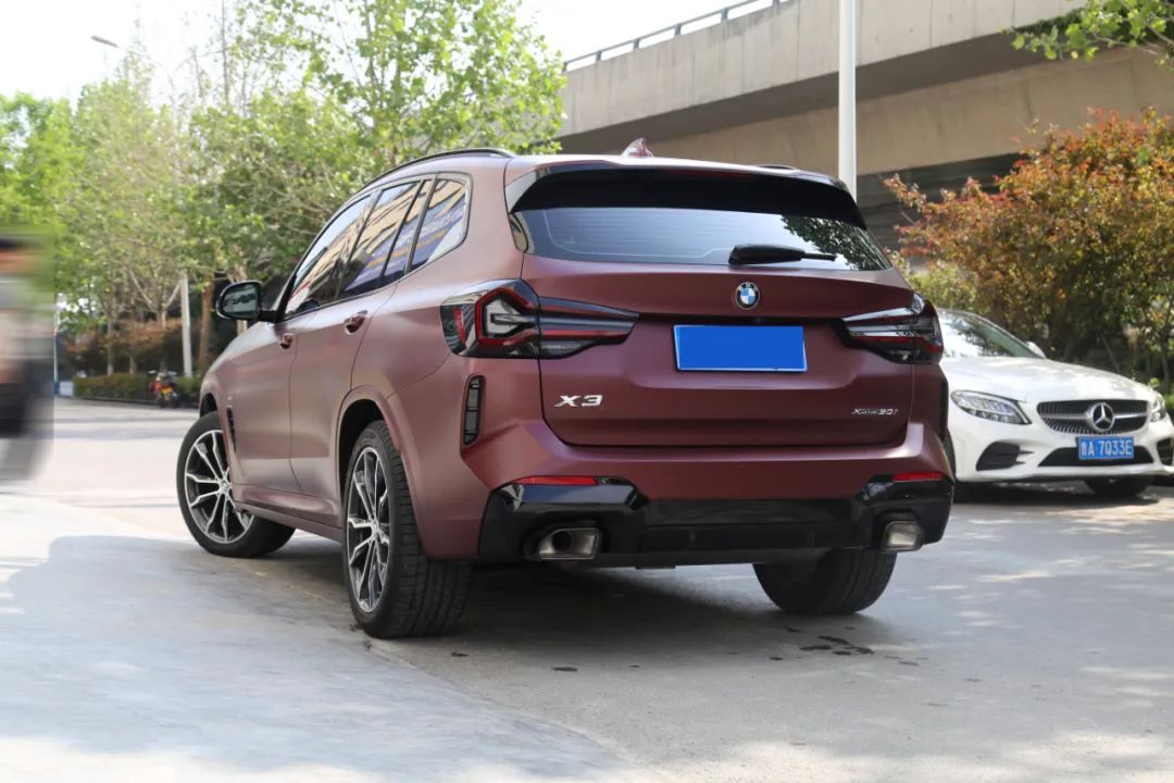 2022款宝马x3全车衣贴膜,宝马x3漆面透明保护膜最新款