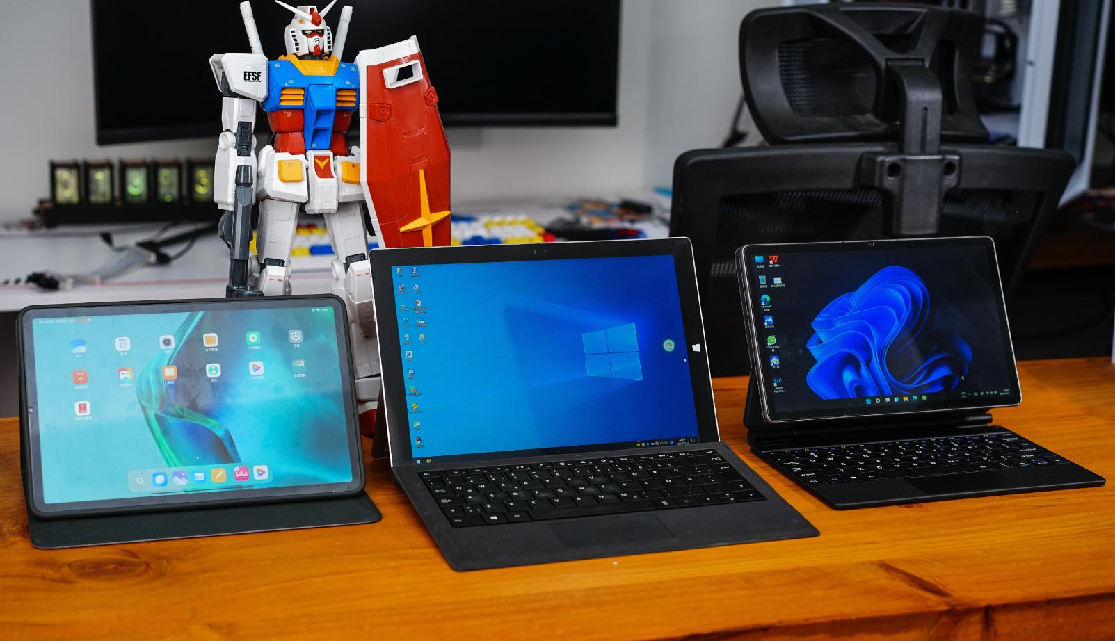 酷比魔方iworkgt12平板,酷比魔方iwork20pro和微软surfacego2