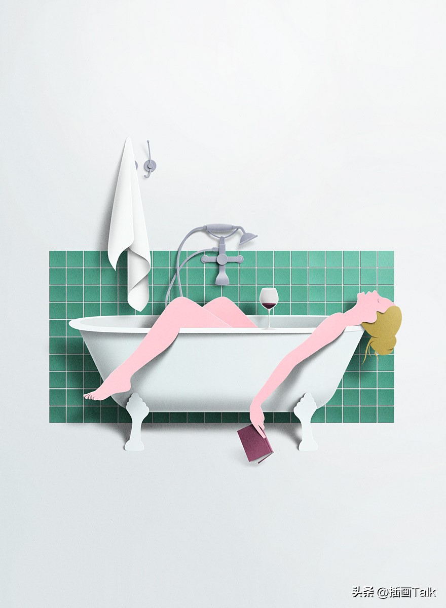 意大利插画师插画作品,意大利插画师插画作品春天