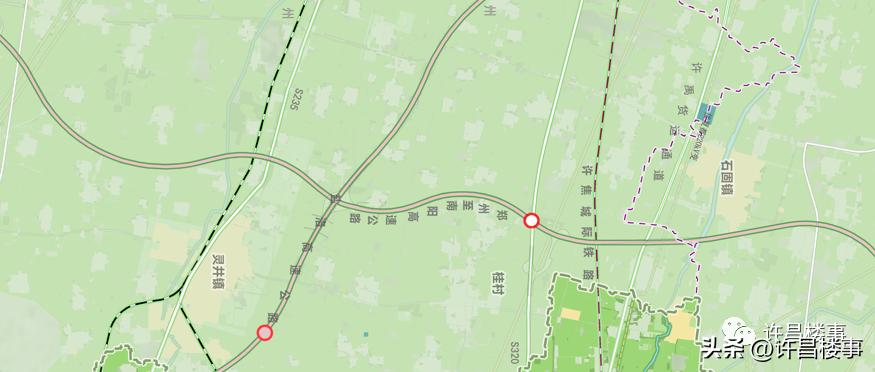 许昌市2035年高速最新规划图,许昌市规划建设的铁路线