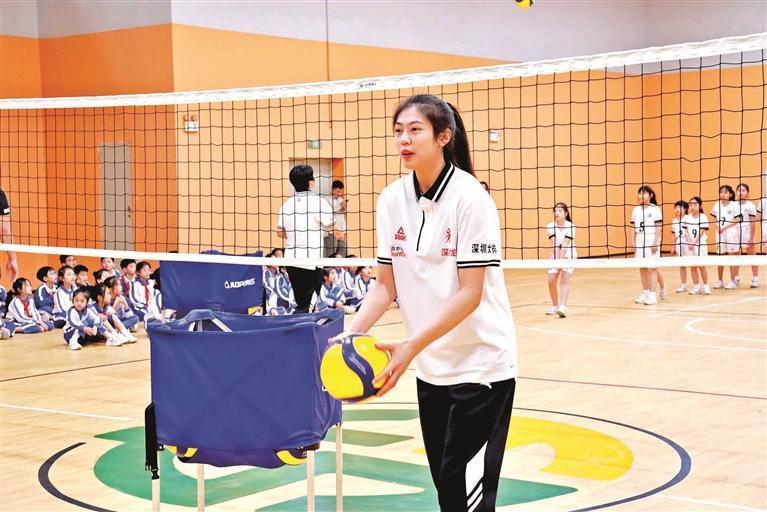 龙华女排,校园女排排球比赛