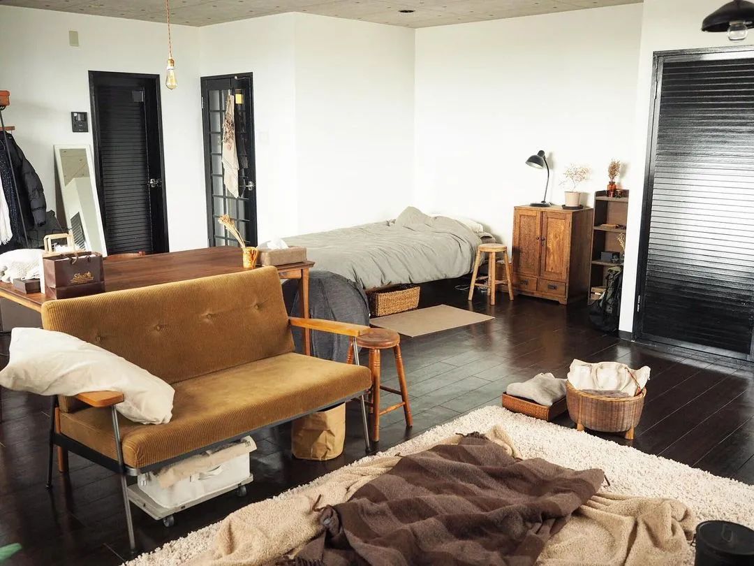 90后女主晒32㎡出租屋，因太会布置而走红，是被人羡慕的样子