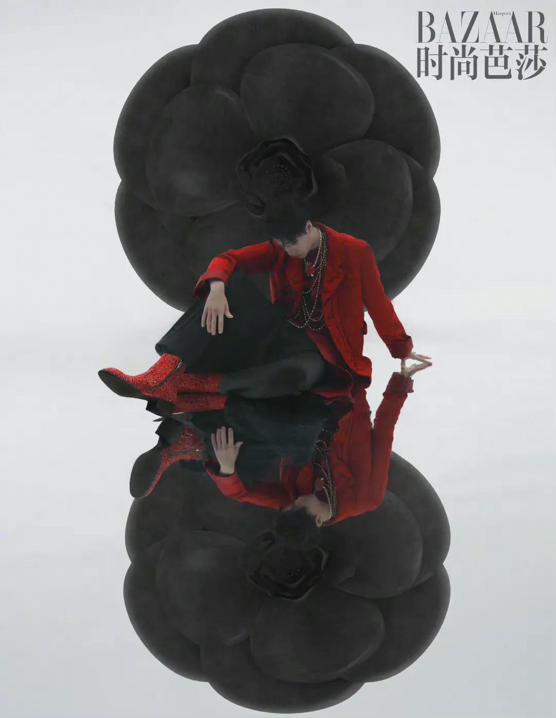 时尚芭莎肖战和谁拍过,时尚芭莎肖战年度盛典照片