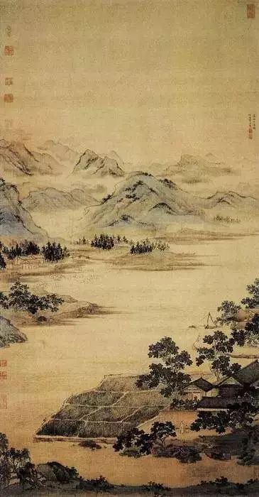 明清高清山水作品欣赏,明代山水名画图片欣赏