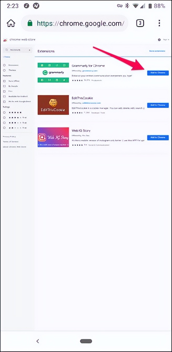 手机chrome扩展程序,chrome手机版怎么安装扩展程序