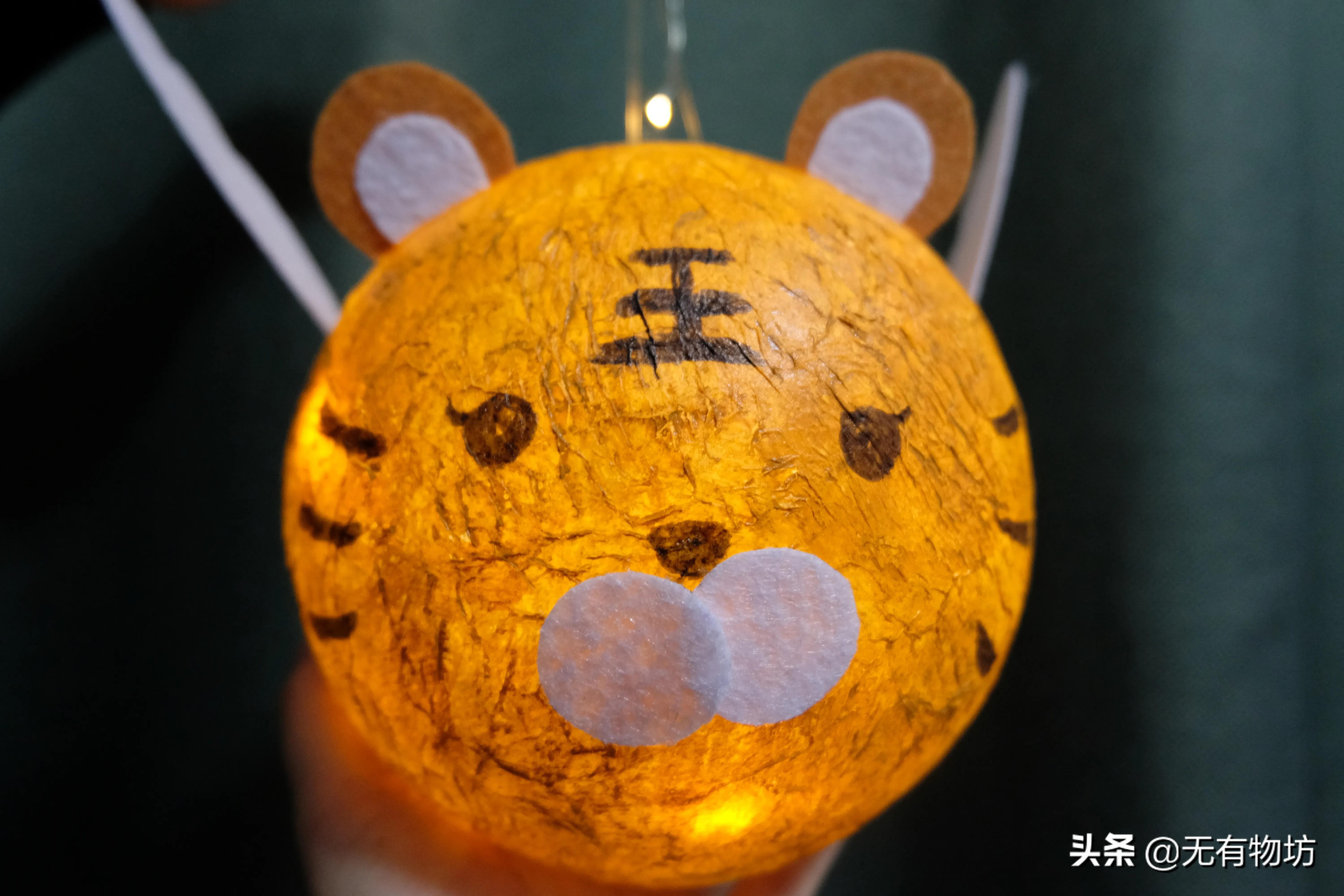 该怎么用纸做虎年灯笼,以虎年为主题的精美灯笼教程