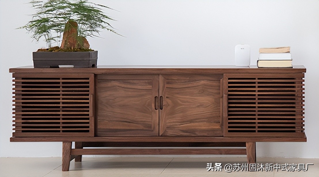 禅意新中式原木大平层,新中式原木禅意软装元素