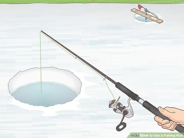 如何使用钓鱼竿和平精英,如何使用钓鱼竿破坏方块