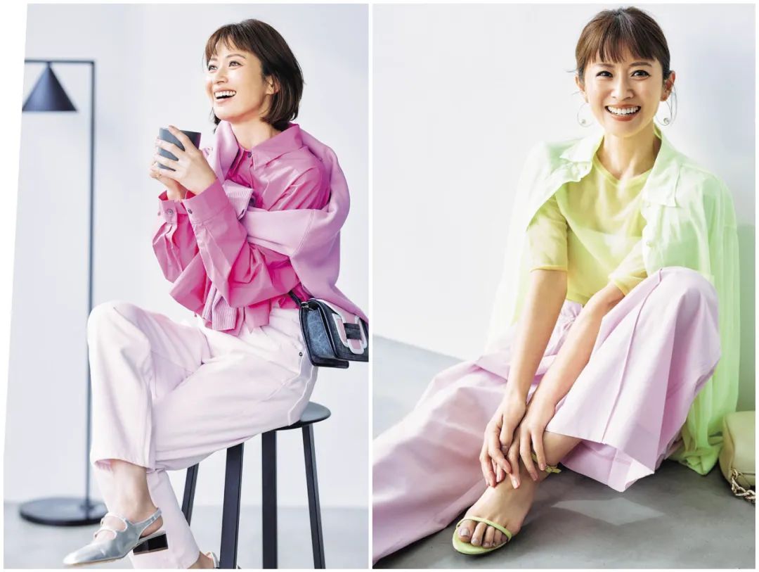 绿粉橙蓝四色如何搭配,红橙黄绿蓝靛紫三色搭配