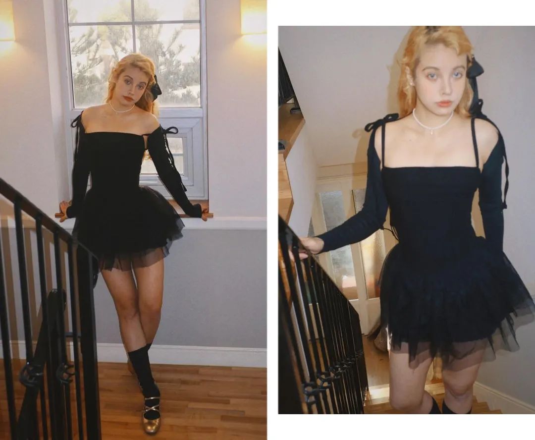 芭蕾风穿搭合集,芭蕾风冬季穿搭