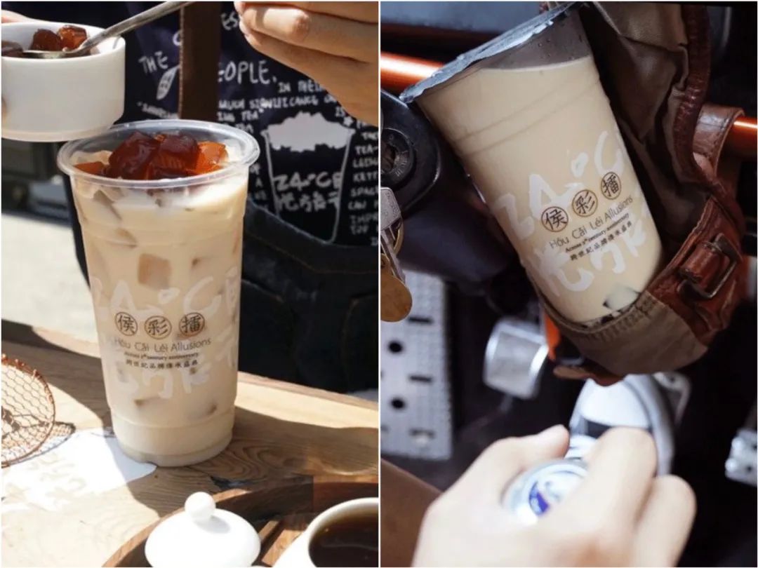 牛魔王黑砖奶茶是什么做的,发掘好喝的奶茶