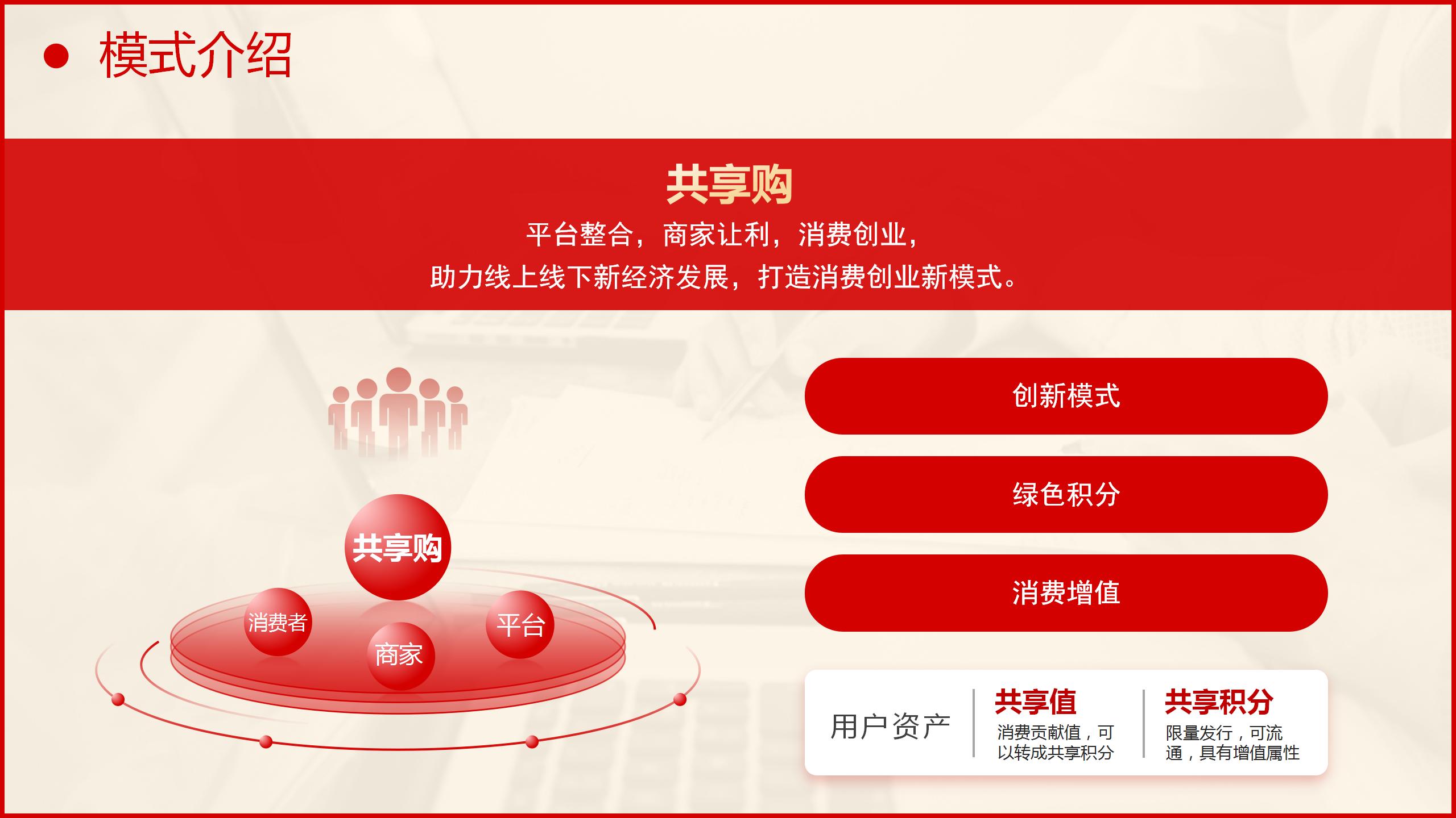 平台整合，商家让利，消费增值共享购模式讲解？