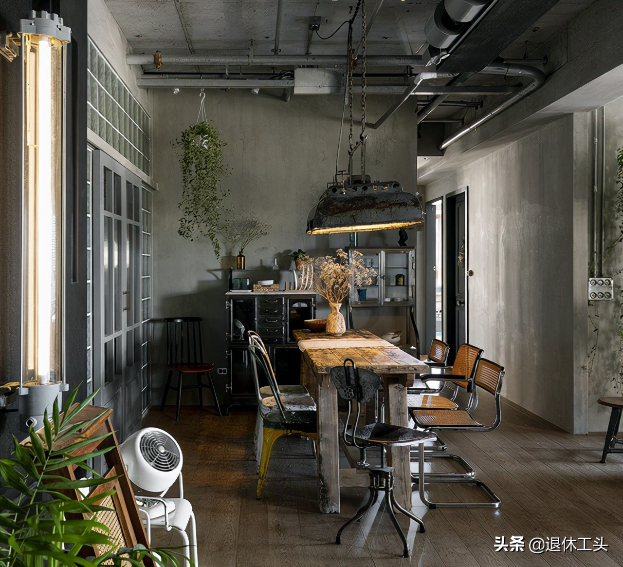 60后夫妻的中古之家，不刷墙不吊顶，也能变身超强艺术空间