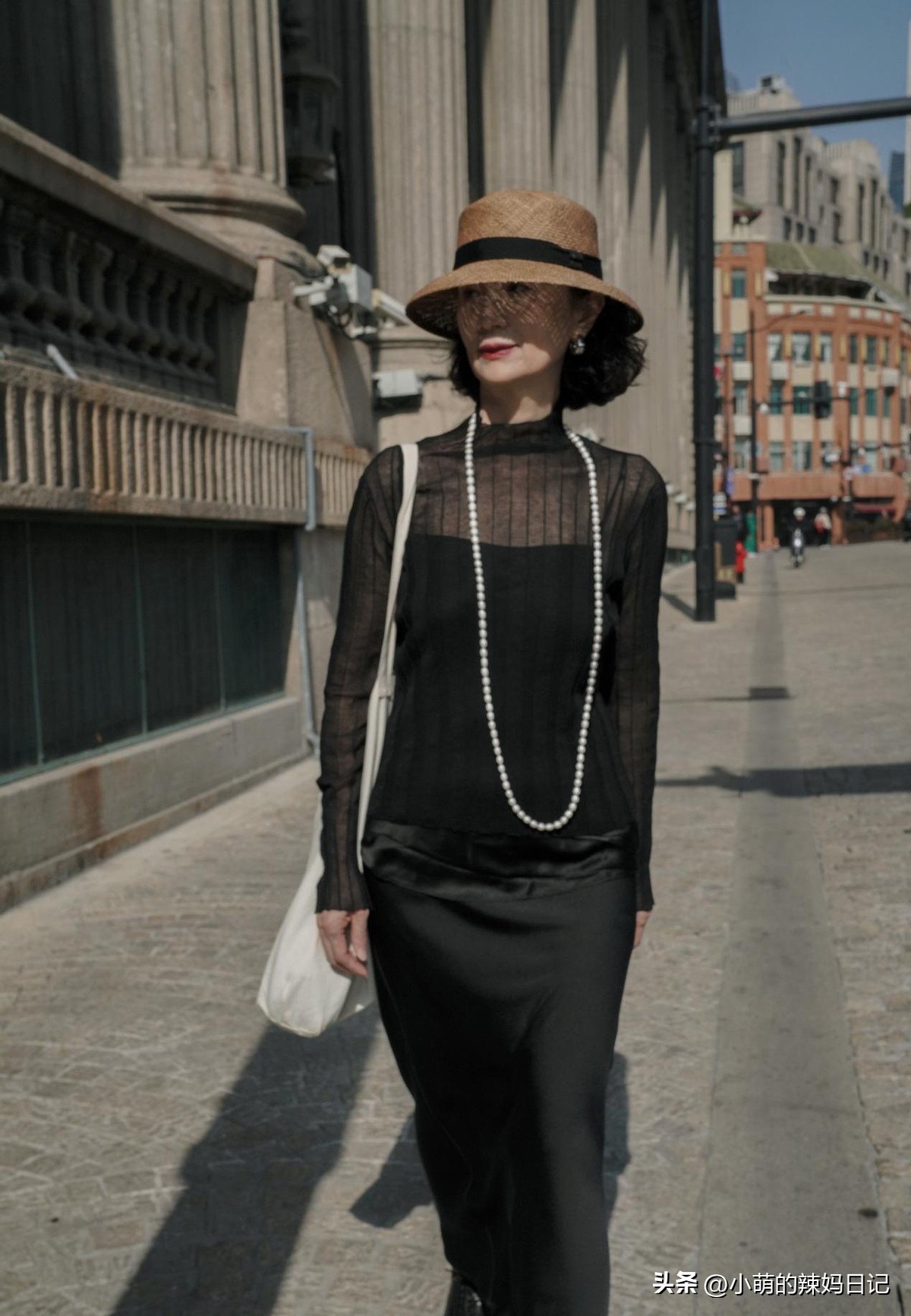 三木妈妈最新穿搭不带帽,学三木妈妈的高级优雅搭配