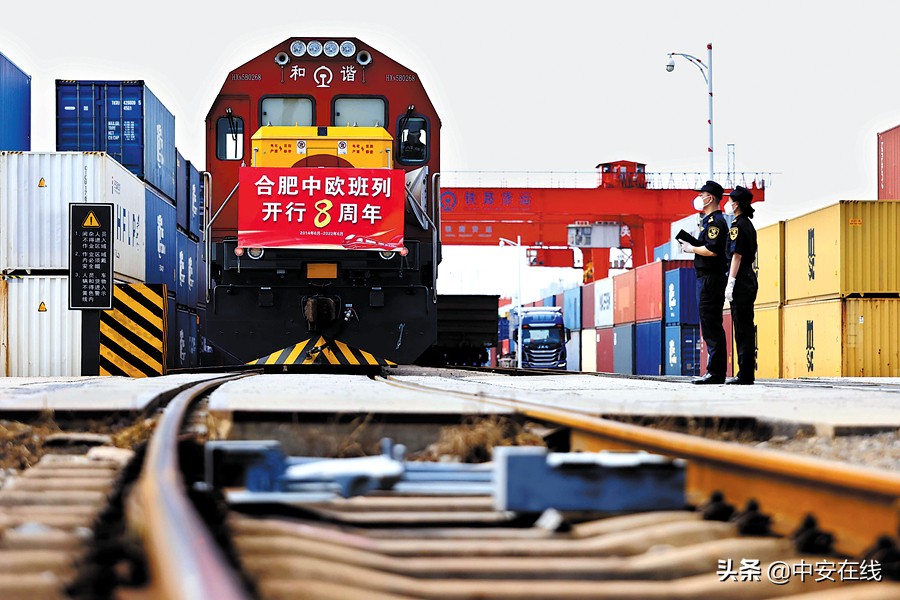 合肥中欧班列累计发运量超2700列,合肥中欧班列路线图