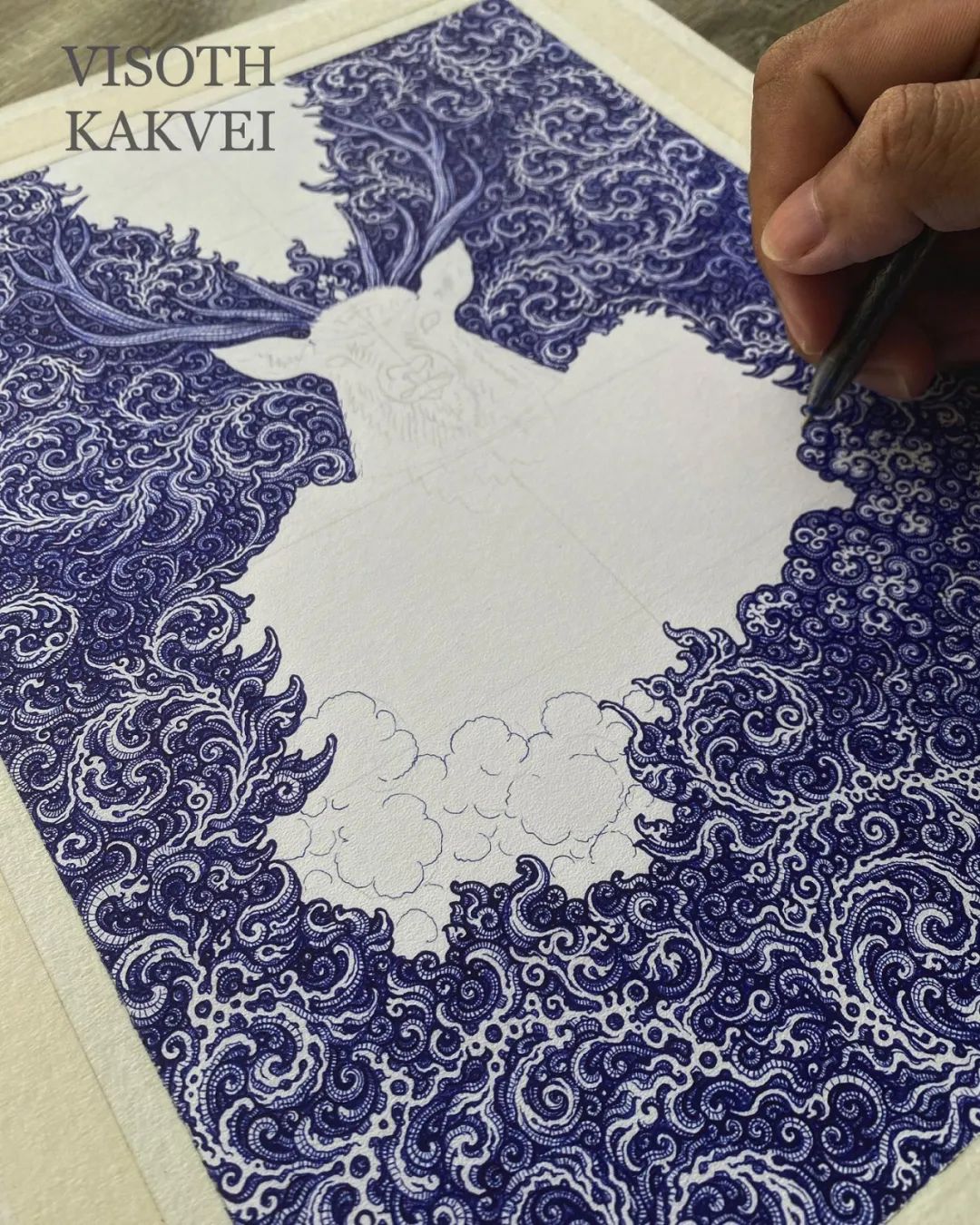 治愈强迫症的画,看了让人强迫症发作的画