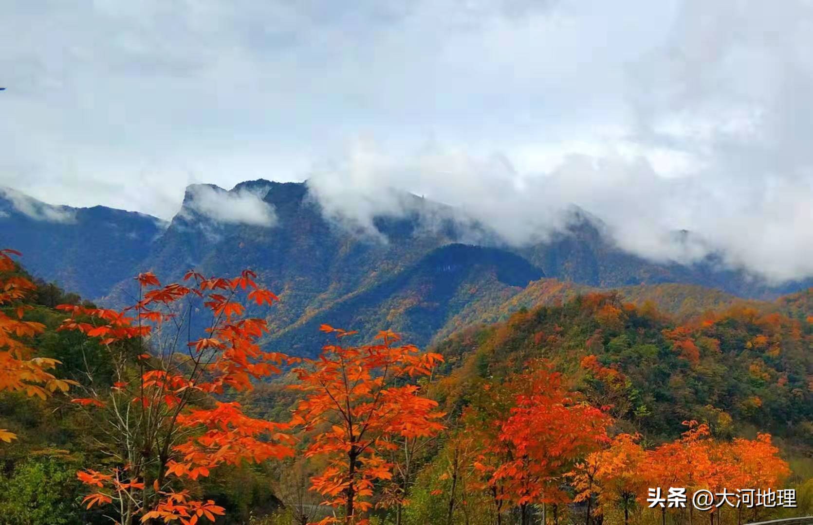 中国南方这30个景点,难说多知名,但敢说它的秋色最艳最浪漫